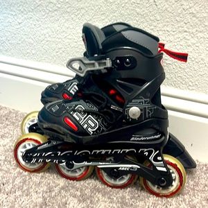 Kids Rollerblades Bladerunner Phoenix Adjustable Inline Skates size 11J-1